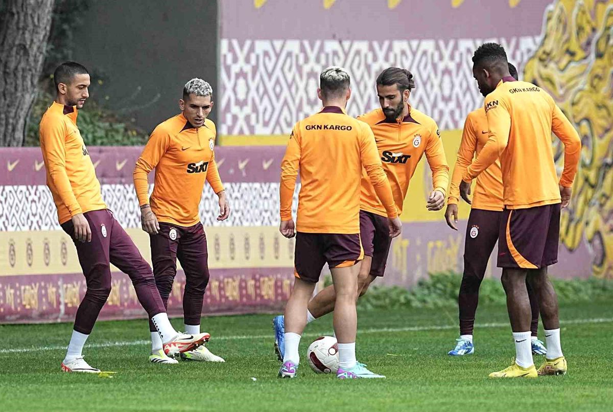 Galatasaray, Kasımpaşa maçı hazırlıklarını sürdürdü
