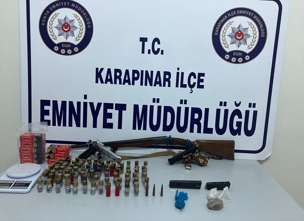 Konya\'da Uyuşturucu Operasyonunda Yakalanan Şüpheli Tutuklandı