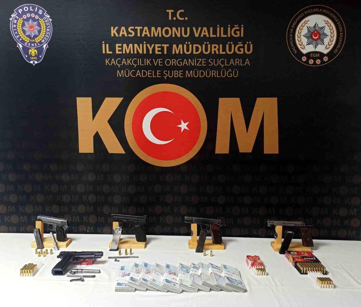 Kastamonu\'da Silah Kaçakçılığı Yapan Şahıs Tutuklandı