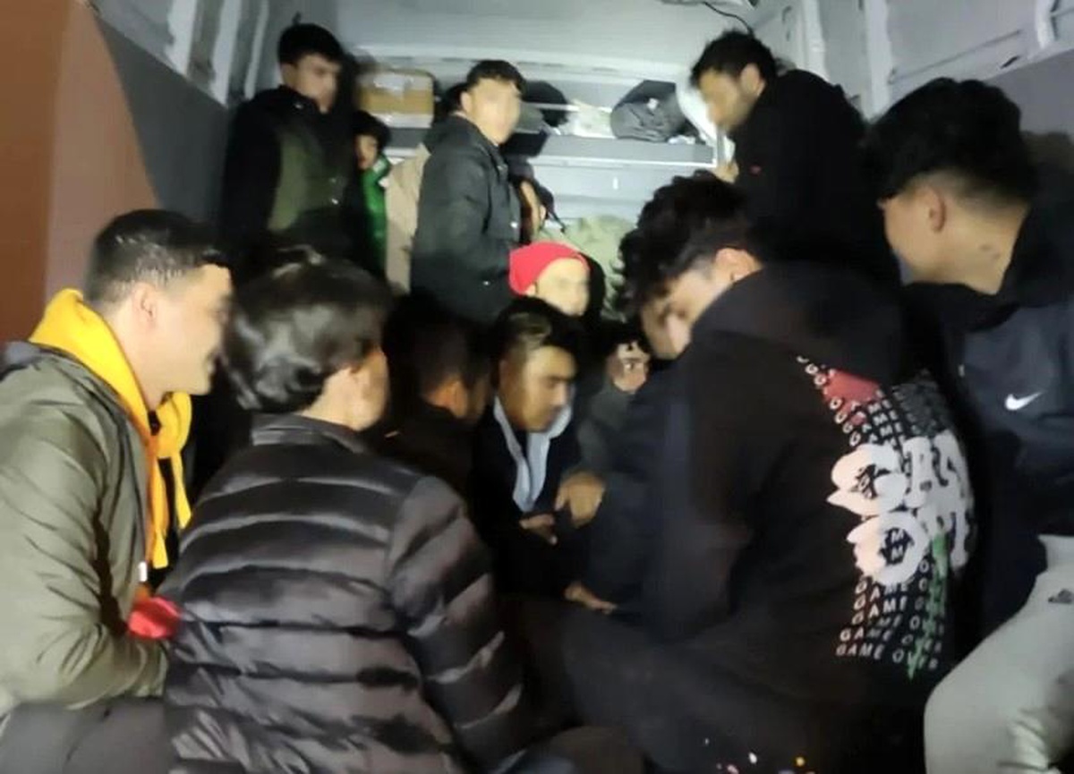 Kırklareli\'nde 50 kaçak göçmen yakalandı