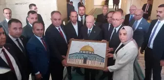MHP Konya Teşkilatı, Devlet Bahçeli'yi ziyaret etti