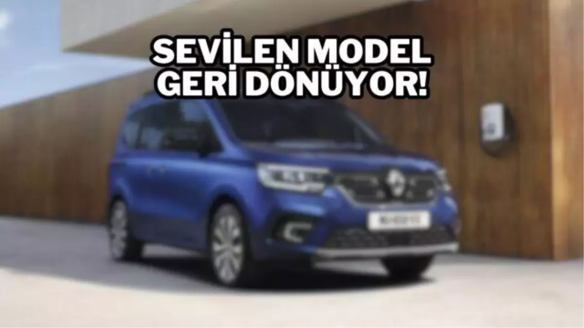 Renault, elektrikli Kangoo ile Türkiye\'ye geri dönüyor