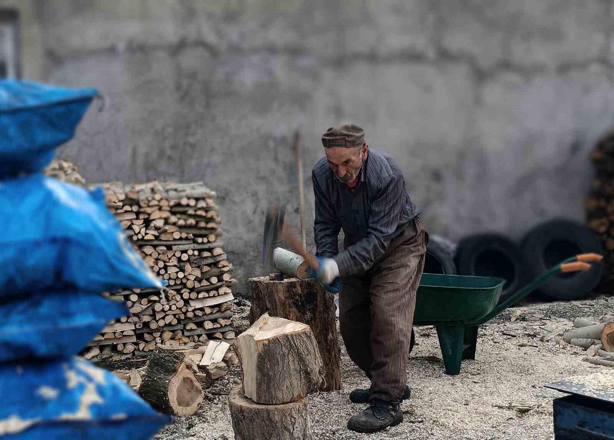 Van\'da Sıcak Hava Odun ve Kömür Satış Sezonunu Geciktirdi