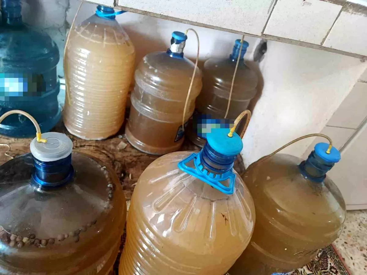 Yalova\'da Kaçak Alkol Operasyonu: 5 Gözaltı