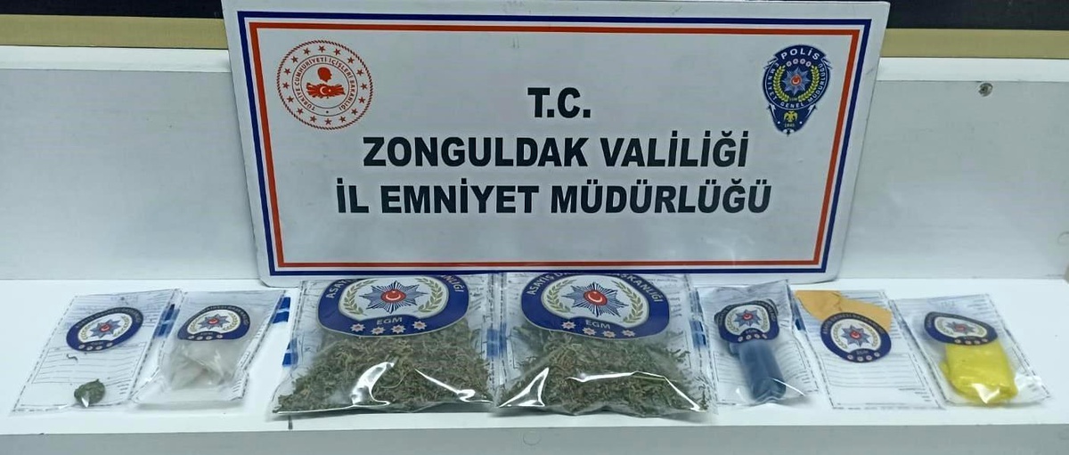Zonguldak\'ta Uyuşturucu Operasyonu: 7 Şüpheli Gözaltına Alındı