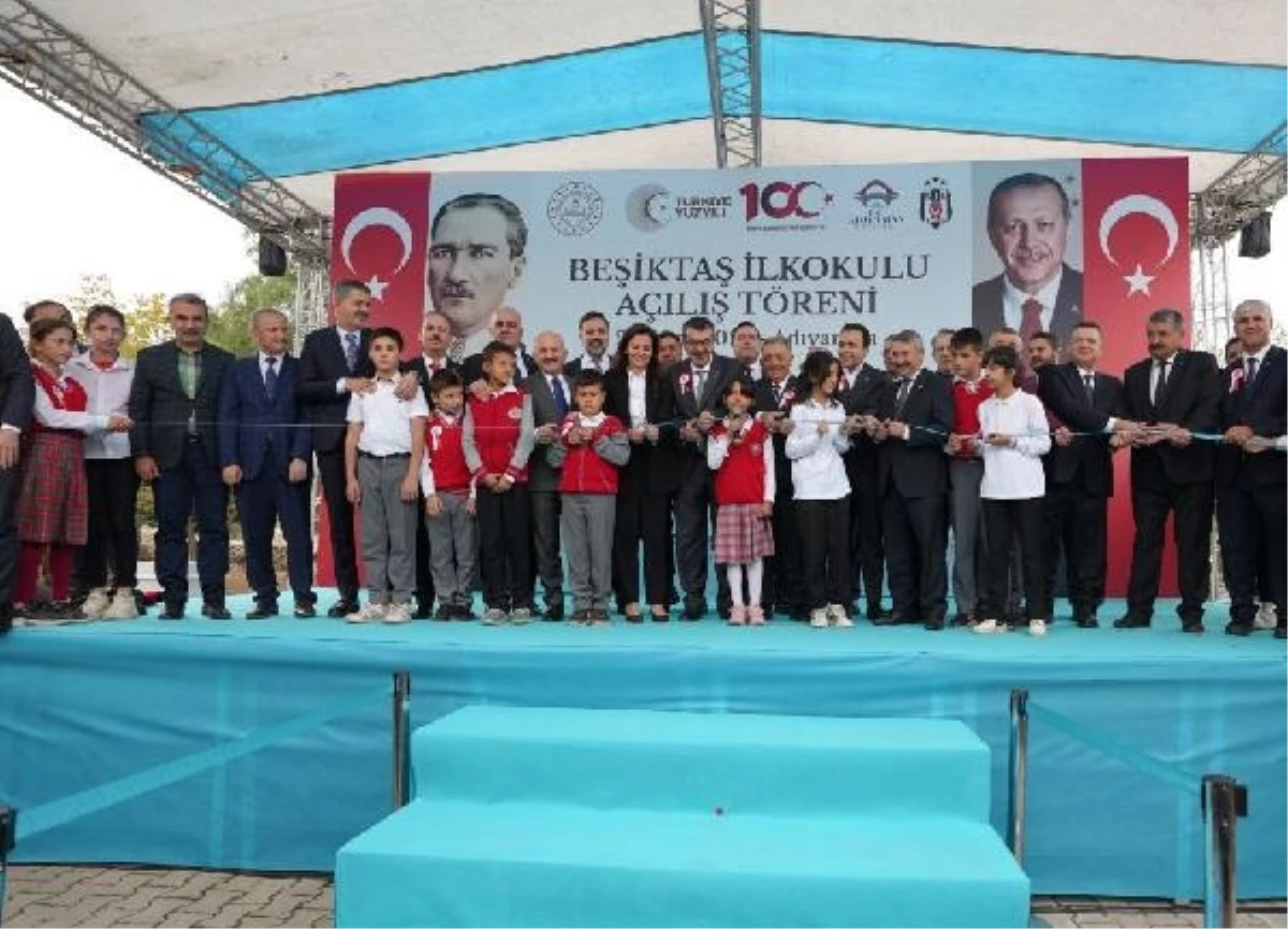 Beşiktaş Kulübü, Adıyaman\'da İlkokul Açılışını Gerçekleştirdi