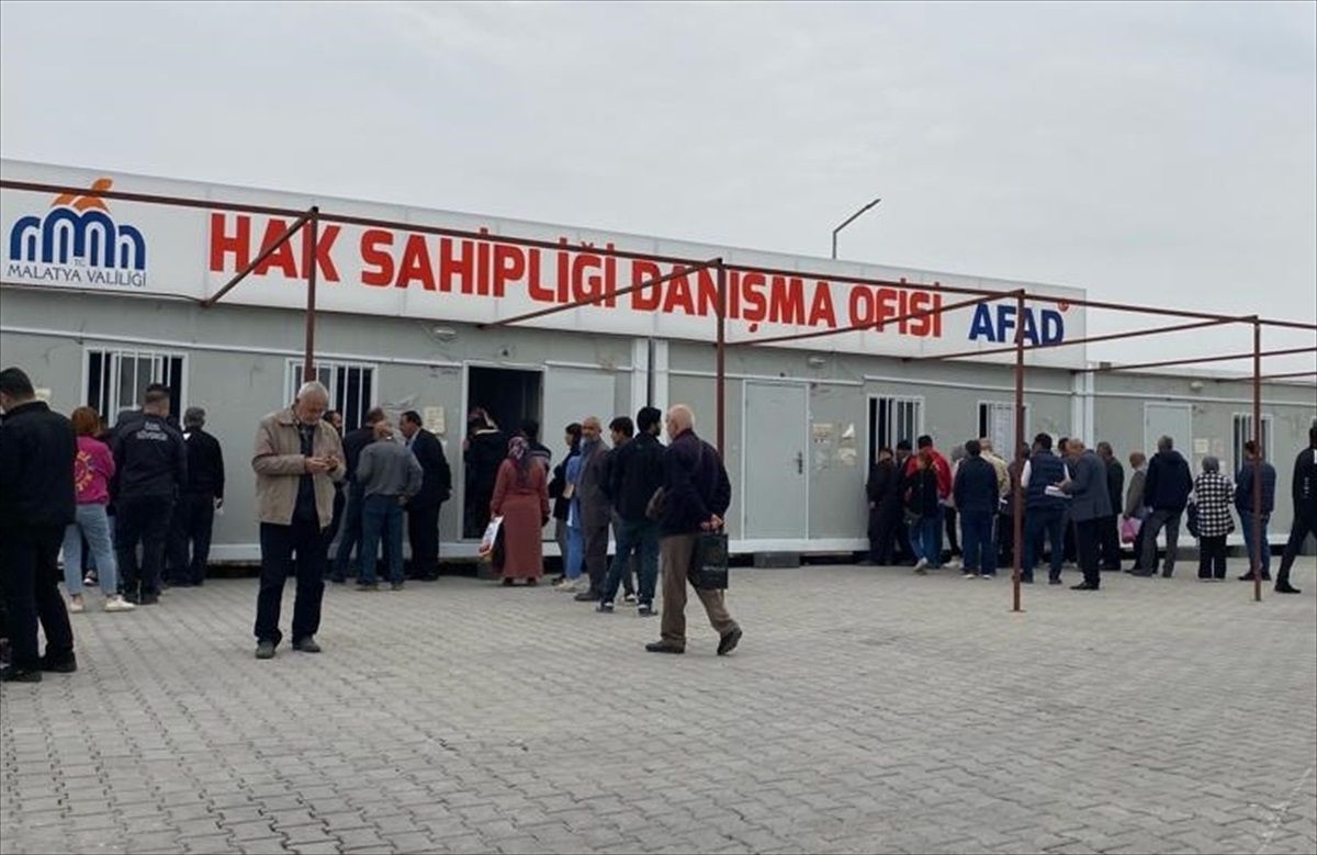 Malatya'da depremzedelerin hak sahipliği kabul edildi
