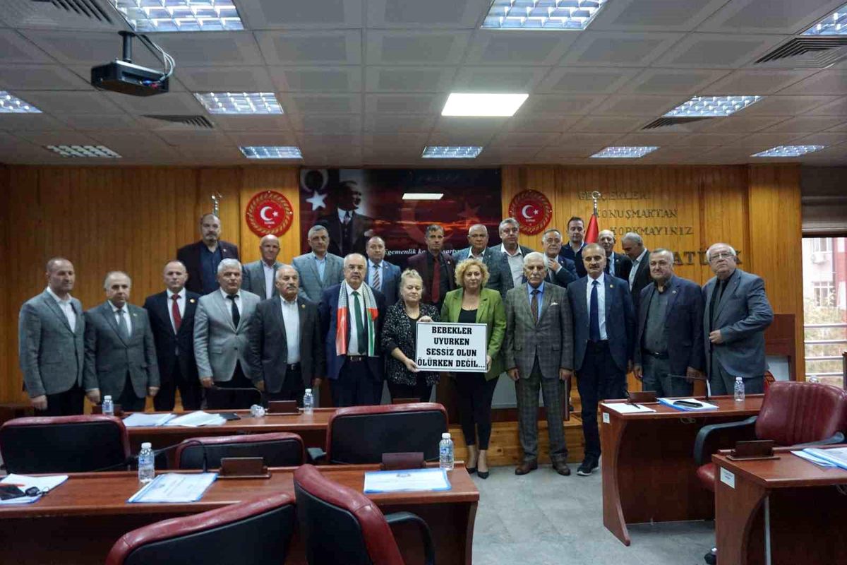 Edirne İl Genel Meclisi İsrail\'i Kınadı