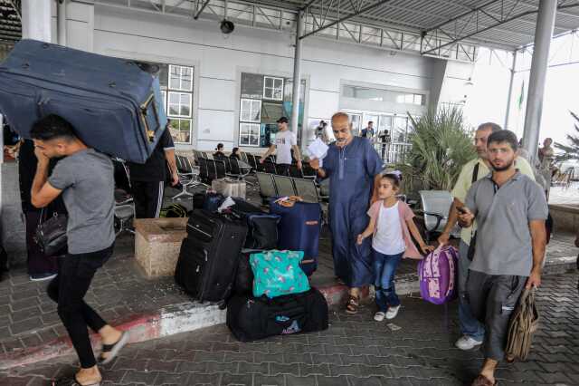 Gazze Şeridi'nden Mısır'a 7 bin yabancı pasaport sahibi geçecek Gazze Şeridi'nden Mısır'a 7 bin yabancı pasaport sahibi geçecek