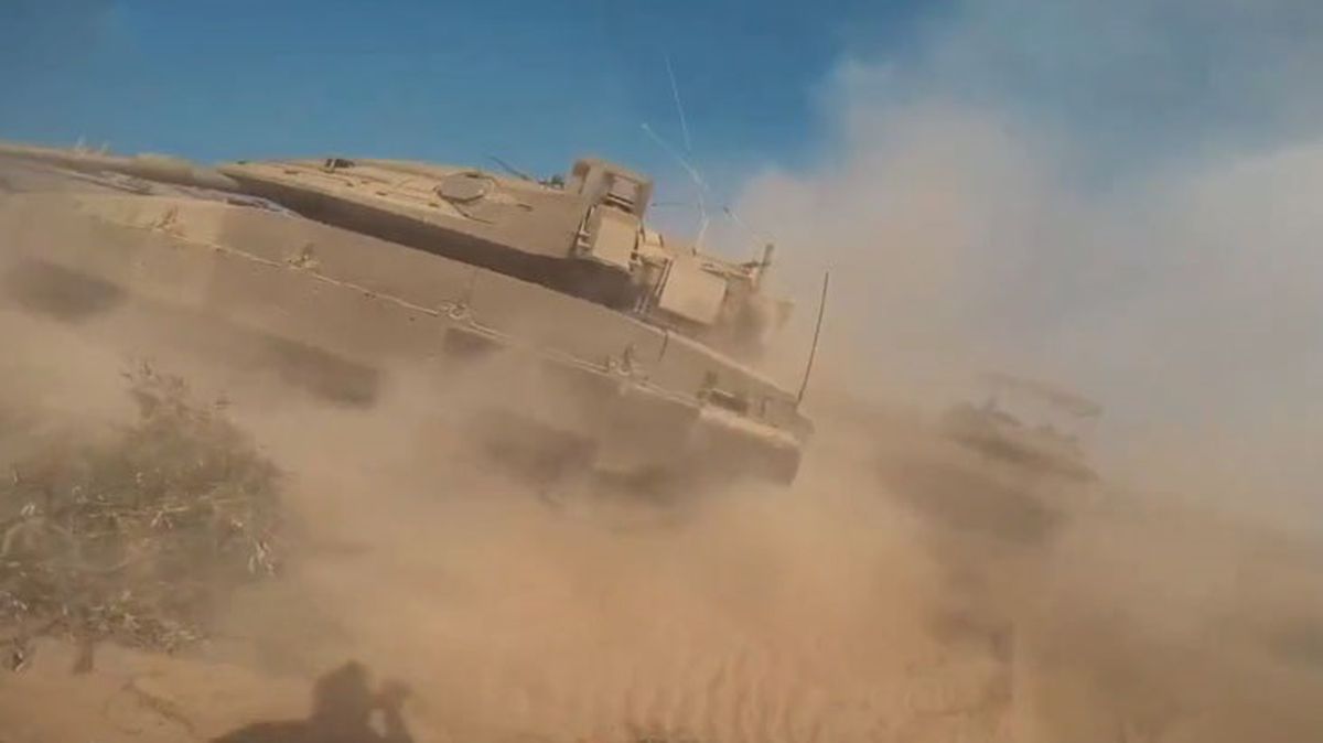 Hamas üyesi gözünü kararttı, tek başına İsrail tankını imha etti