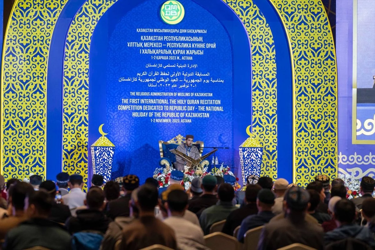 Kazakistan\'da 1. Uluslararası Kur\'an-ı Kerim Okuma Yarışması Düzenlendi