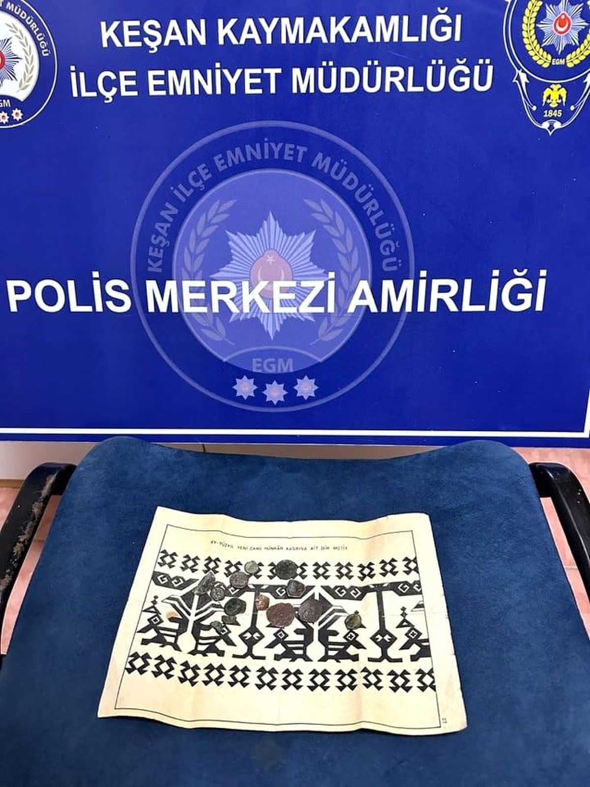 Keşan\'da Yakalanan Şahıs Üzerinde Tarihi Eserler Bulundu