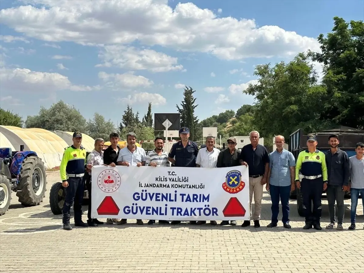 Kilis\'te 1725 sürücüye güvenli traktör kullanımı eğitimi verildi