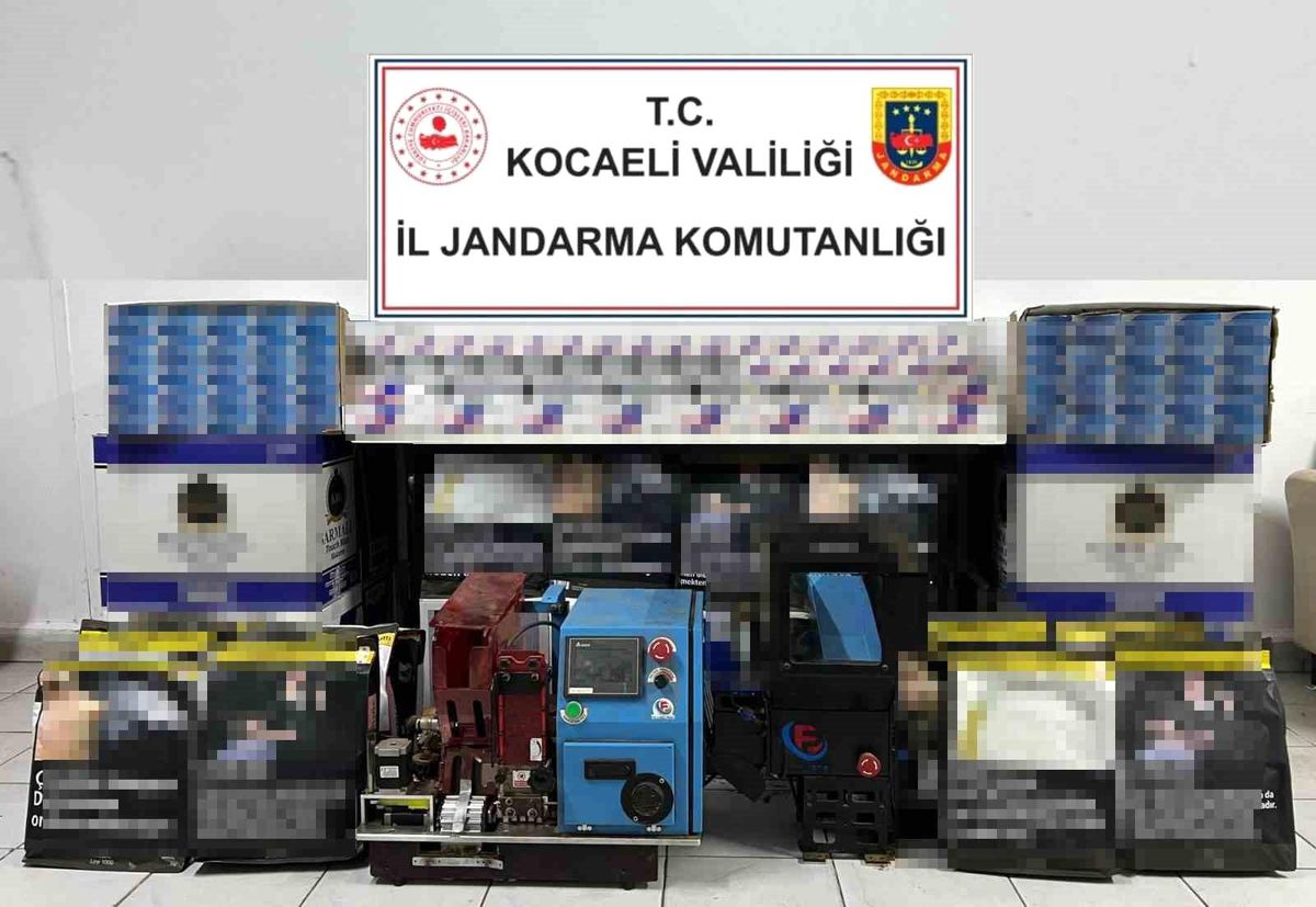 Kocaeli\'de 182 Bin 250 Makaron Ele Geçirildi