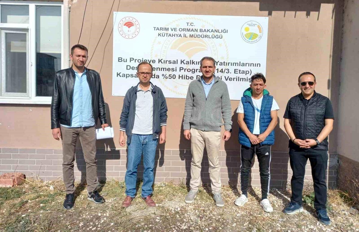 Kütahya\'da Kırsal Kalkınma Yatırımları Destekleniyor