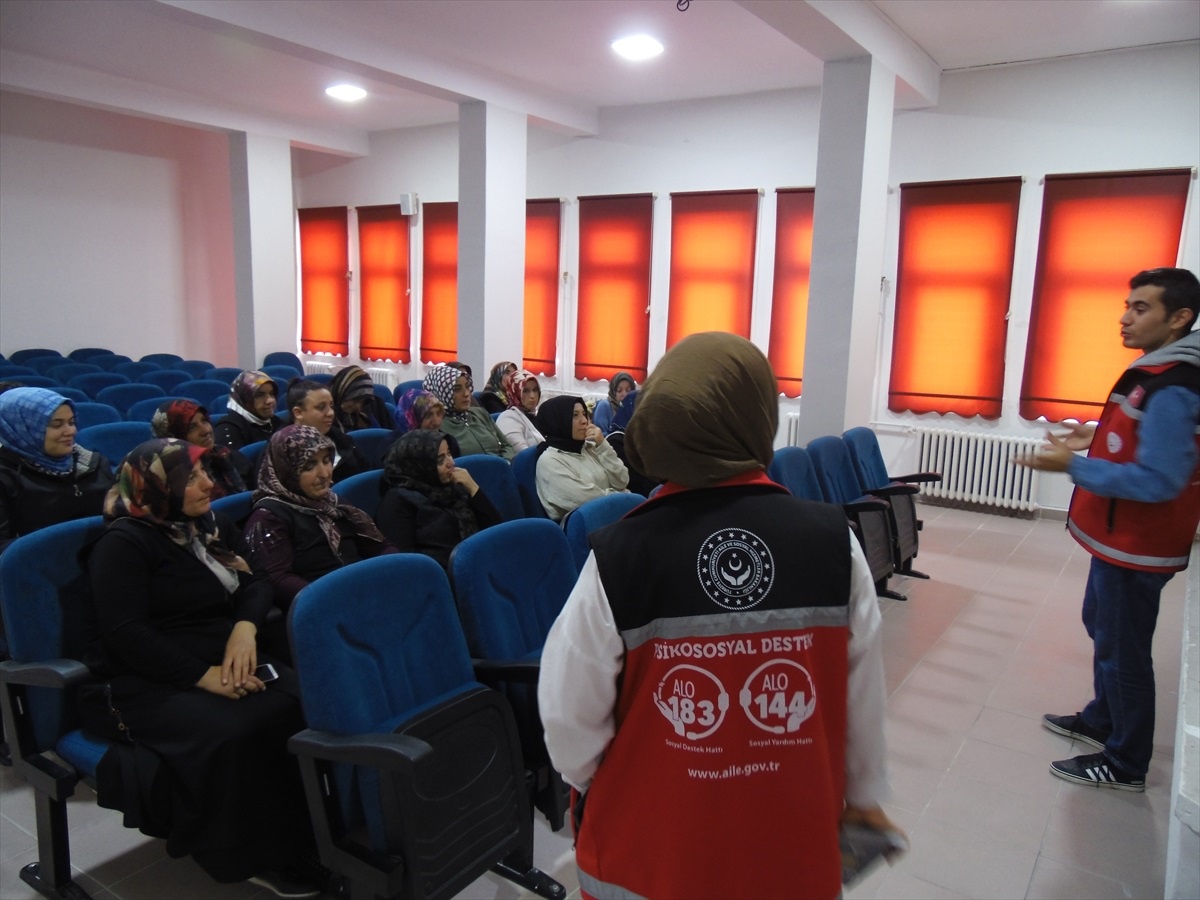 Orta\'da "Kadına Şiddete Hayır" semineri düzenlendi
