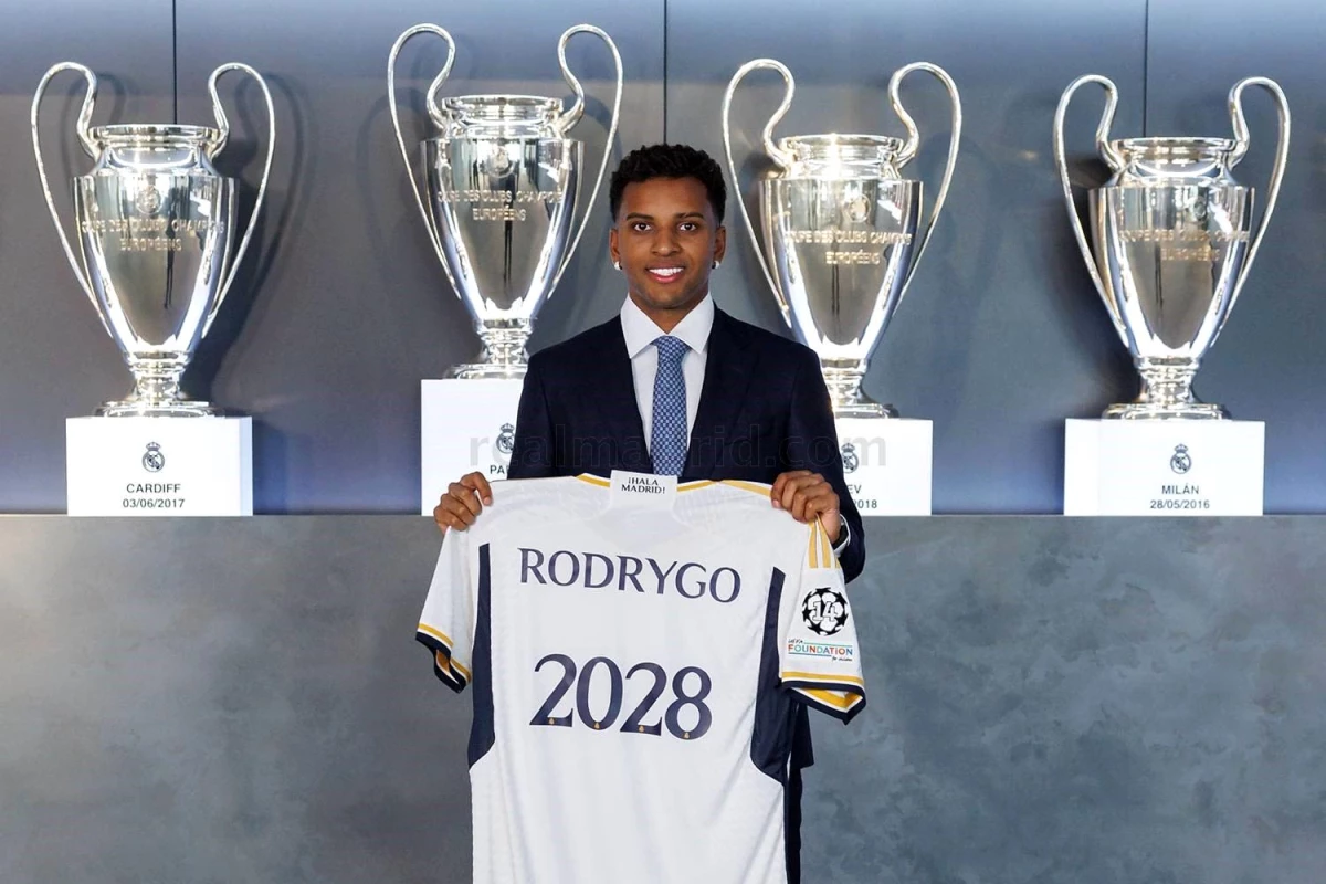 Real Madrid, Rodrygo\'nun sözleşmesini uzattı