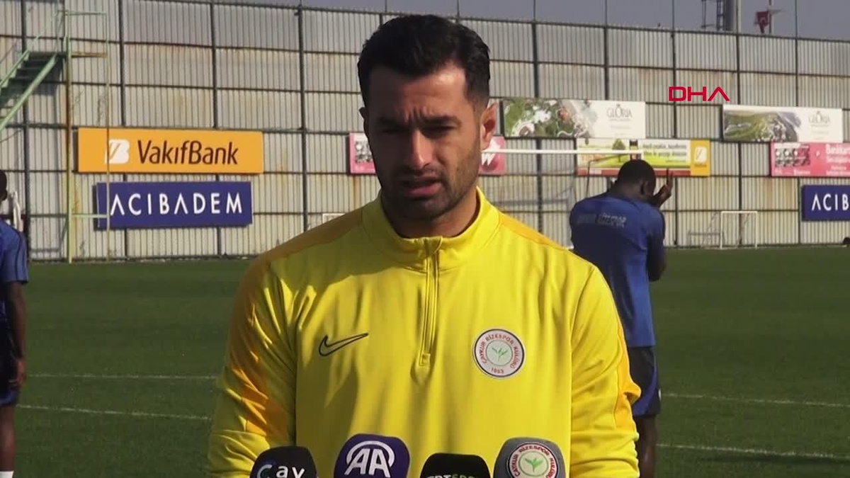 Rizesporlu Gökhan Akkan: Kötü bir konumda değiliz