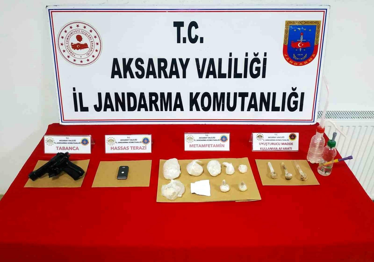 Aksaray\'da Uyuşturucu Operasyonu: Jandarma Köpeği İle Bulundu