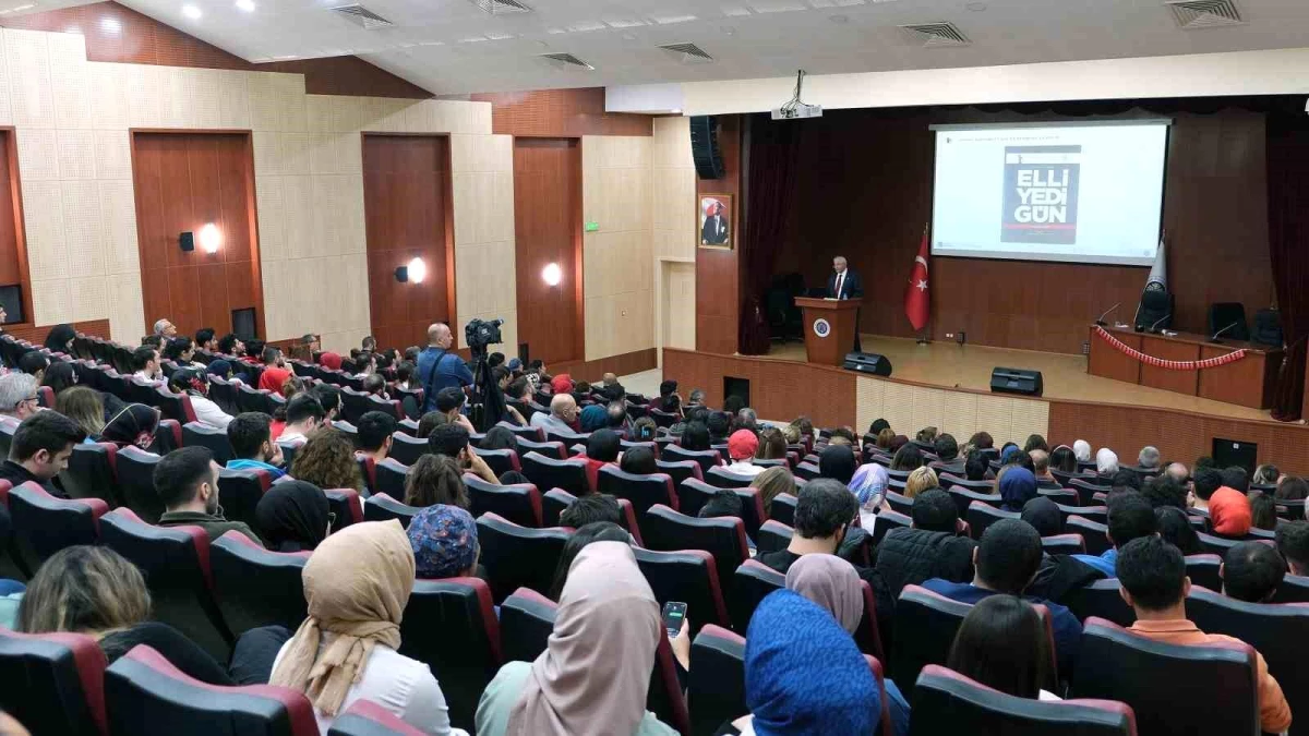 Atatürk Üniversitesi\'nde Yüzüncü Yıl Konferansı Düzenlendi