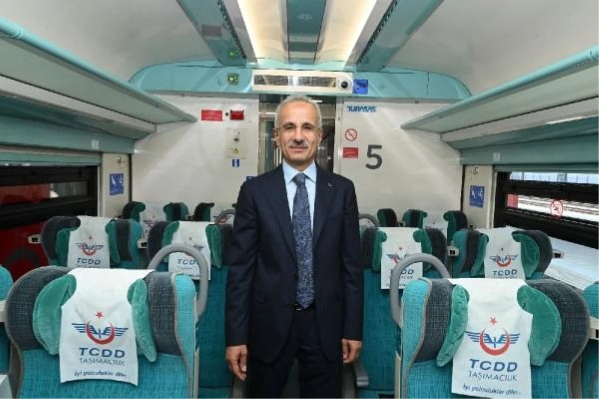 Ulaştırma Bakanı: Yüksek Hızlı Trenlerle 79 Milyon Vatandaşa Hizmet Verdik