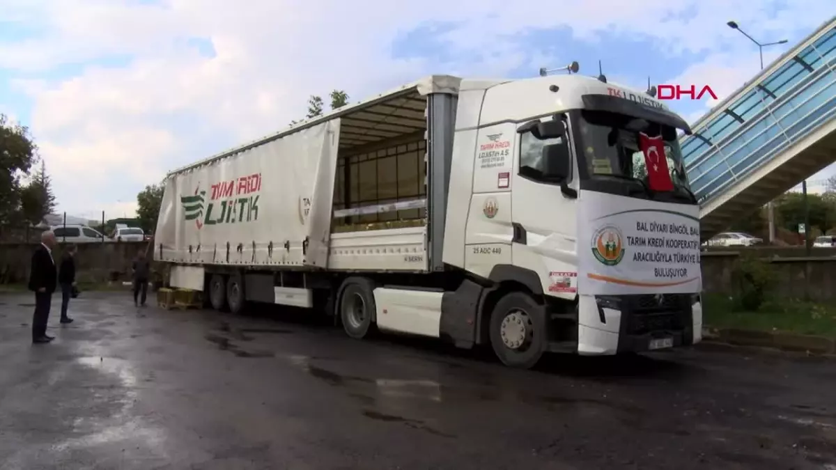 Tarım Kredi Kooperatifi Bingöl Balını Marketlere Gönderdi