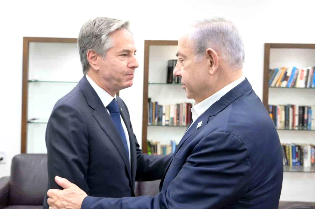 ABD Dışişleri Bakanı Blinken, İsrail ile görüşmelerde bulundu