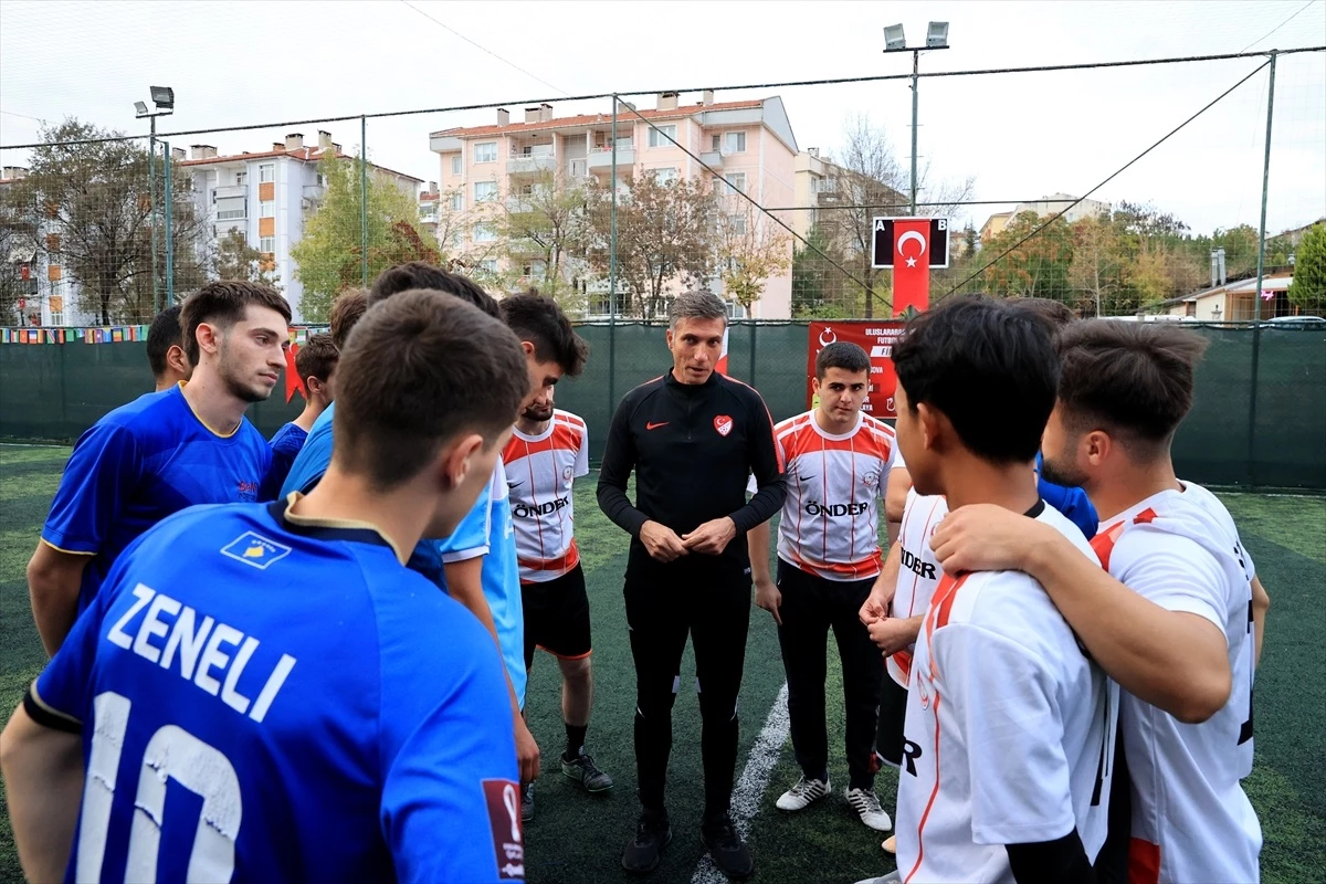 Edirne\'de uluslararası öğrenciler arasında futbol turnuvası düzenlendi