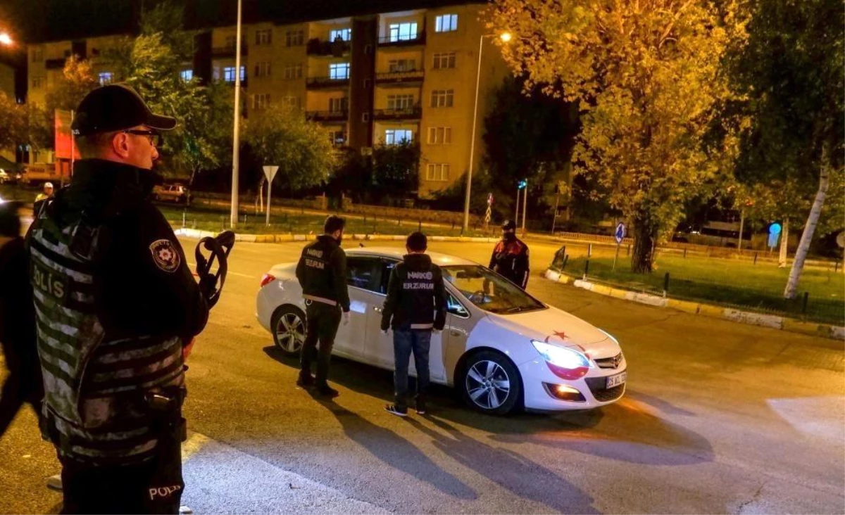 Erzurum\'da Yapılan Denetlemelerde 274 Bakaya ve 126 Aranan Şahıs Yakalandı