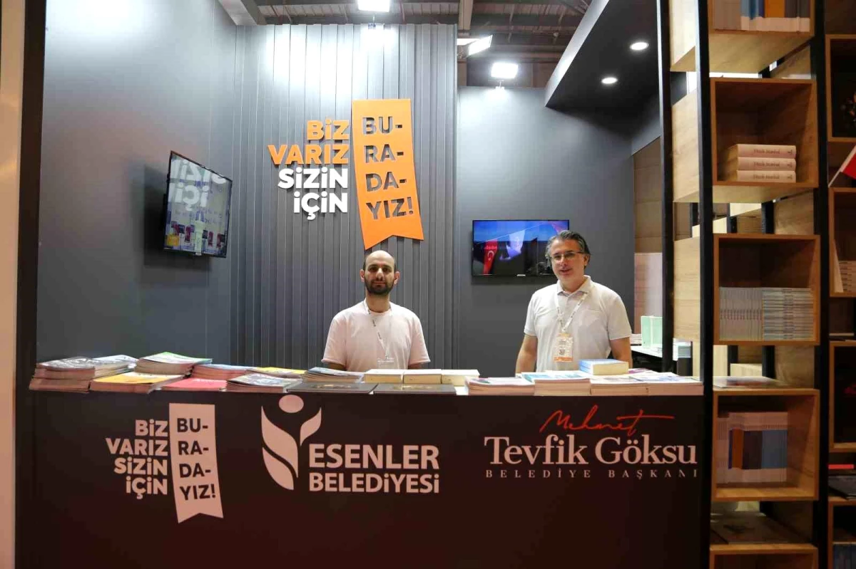 Esenler Belediyesi 40. Uluslararası İstanbul Kitap Fuarı\'nda Kitapseverlerle Buluşuyor