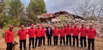 Ilgın'da Gönüllülere Arama Kurtarma Eğitimi Veriliyor
