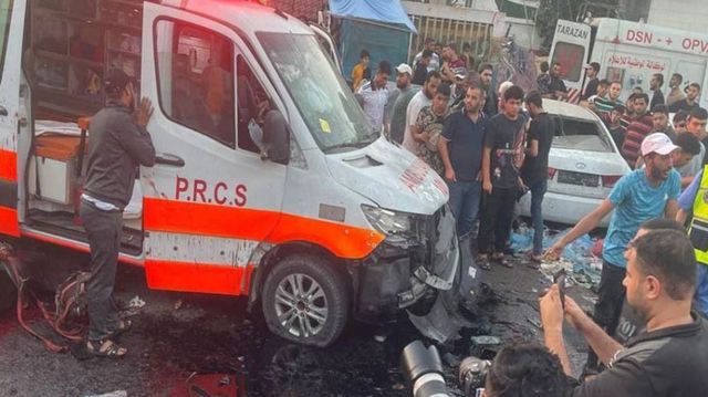 İsrail ordusu, Gazze'deki ambulans konvoyu saldırısı sonrası yine aynı bahaneye sığındı İsrail ordusu, Gazze'deki ambulans konvoyu saldırısı sonrası yine aynı bahaneye sığındı