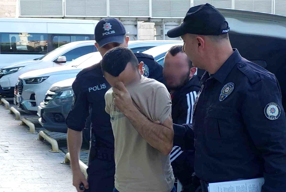 Samsun\'da Direkteki Kabloları Çalan 2 Kişi Suçüstü Yakalandı