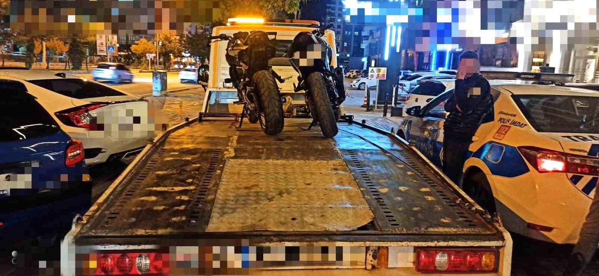 Niğde\'de 449 motosiklet ve sürücüsü denetlendi
