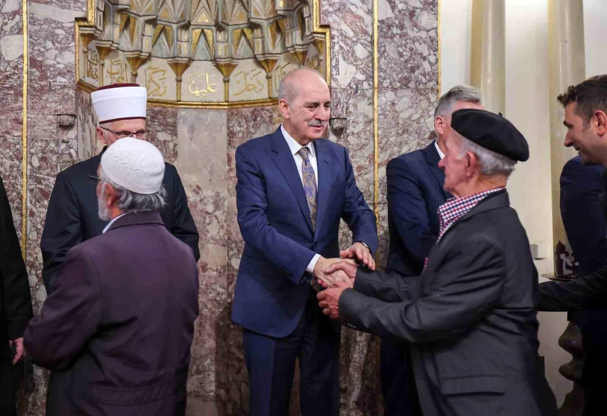 TBMM Başkanı Numan Kurtulmuş, Bosnalı Müslümanlarla bir araya geldi