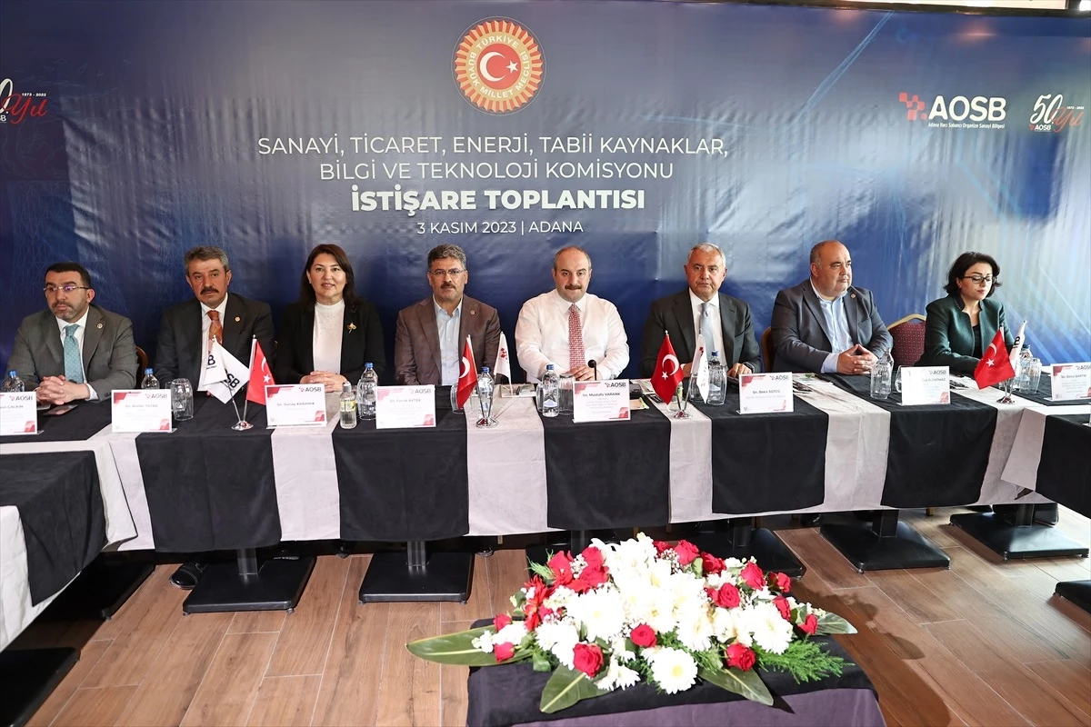 TBMM Komisyonu Adana\'da Sanayi Bölgesi Ziyaretleri Gerçekleştirdi