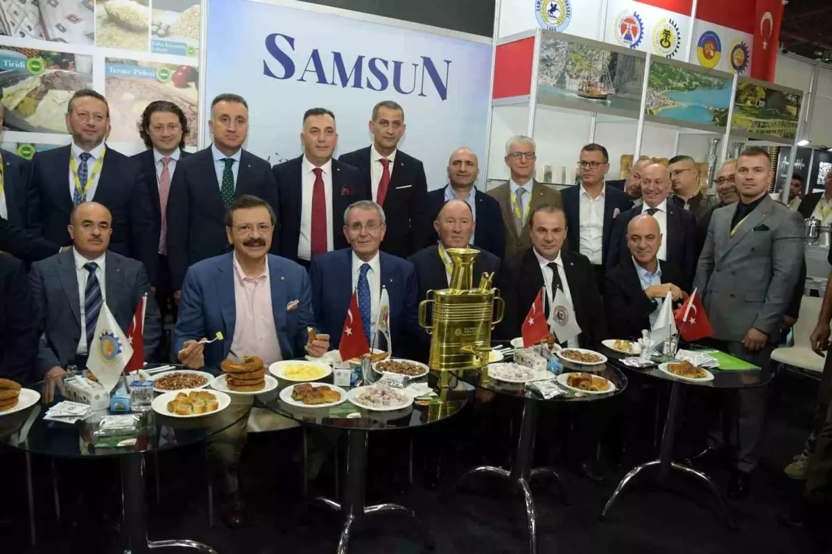 YÖREX Fuarı\'nda Samsun Rüzgarı Esti