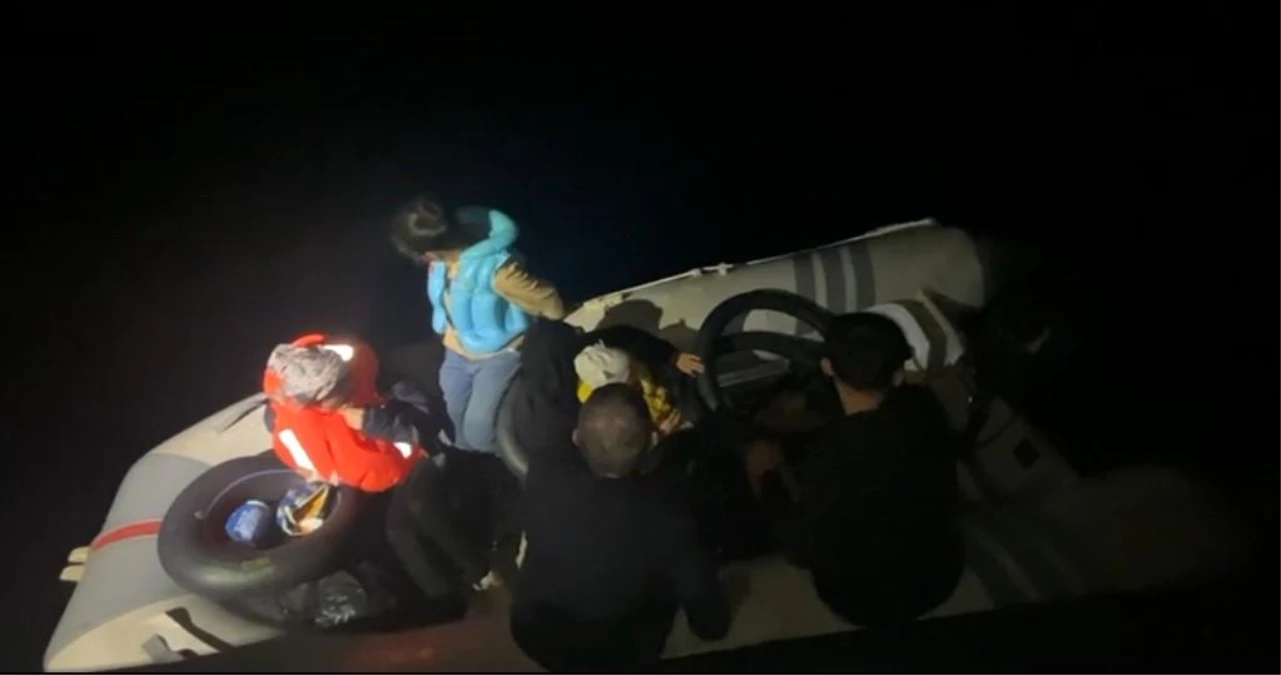 Çanakkale\'de 44 Kaçak Göçmen Yakalandı