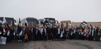 İHH öncülüğünde Filistin için konvoy yola çıktı