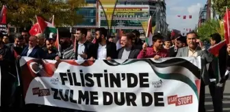 Bingöl, Mardin ve Batman'da AK Parti'li gençlerden 'Filistin Yürüyüşü'