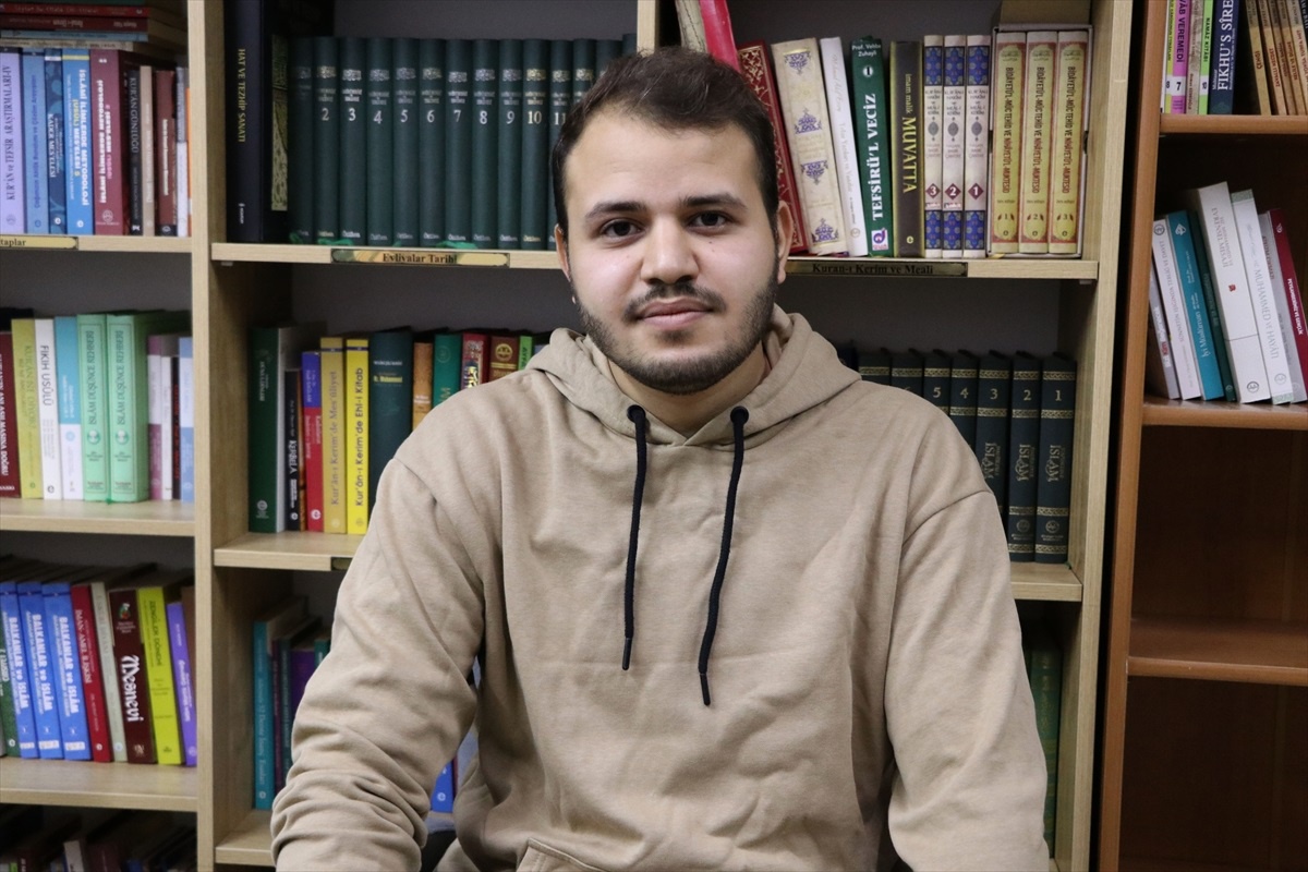 Edirne\'de öğrenim gören Filistinli öğrenciler Gazze\'de yaşananları üzüntüyle takip ediyor
