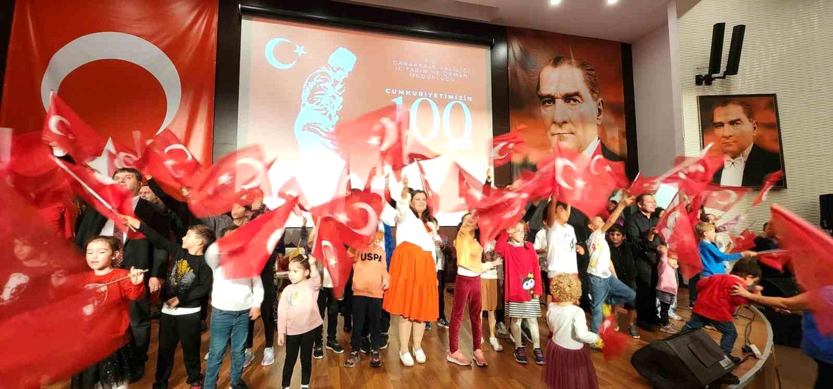 İl Tarım ve Orman Müdürlüğü, Cumhuriyetin 100\'üncü yılını coşkuyla kutladı