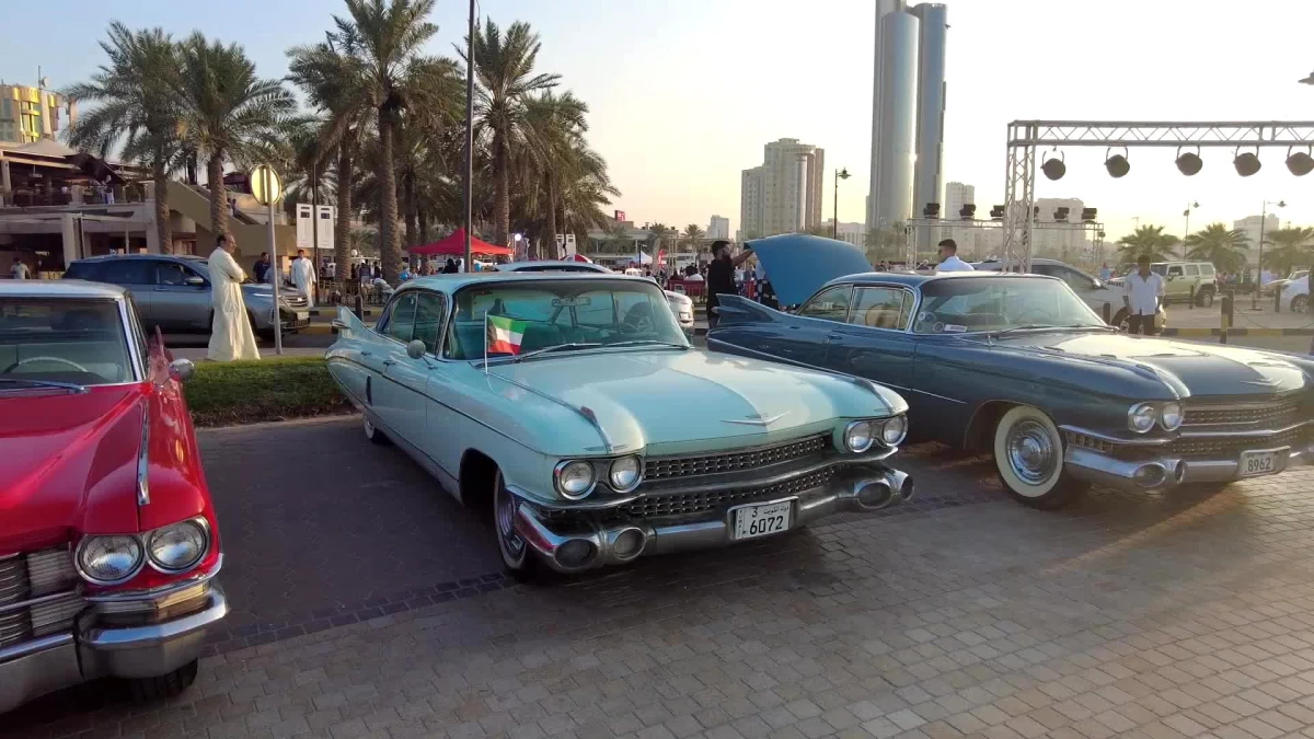 Kuveyt Klasik Otomobil Fuarı Başladı