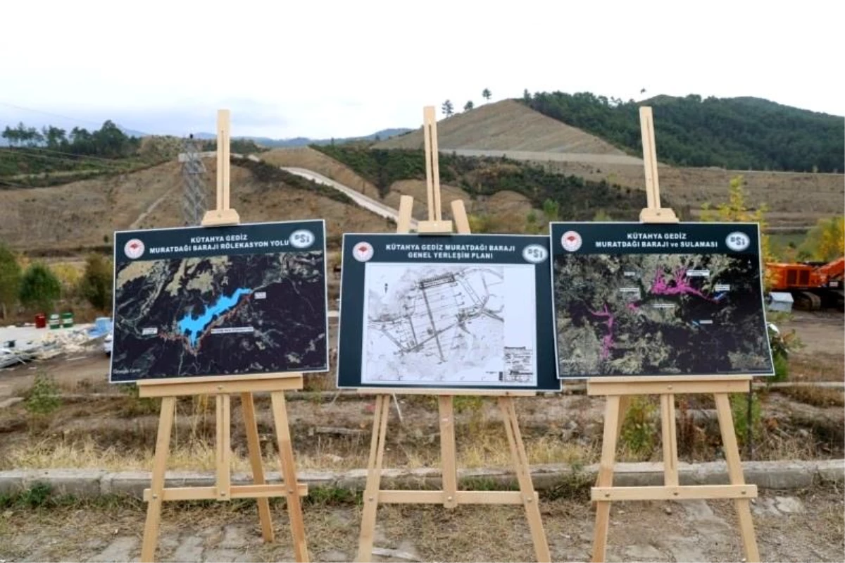 Kütahya\'da Murat Dağı Barajı temel atma töreni gerçekleştirildi