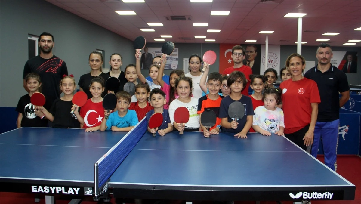 Sinop\'ta Gençler ve Çocuklar İçin Masa Tenisi Kurslarına Yoğun İlgi
