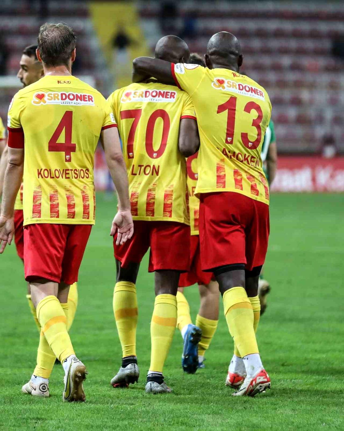 Kayserispor\'un Bahoken\'i İlk Golünü Attı