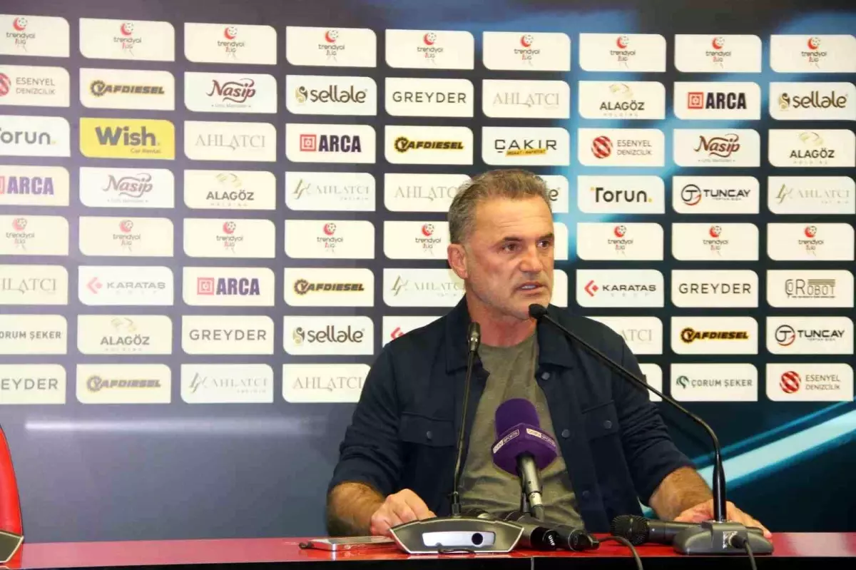 Çorum FK Teknik Direktörü Tahsin Tam: Mağlubiyette sadece hakem kararlarını eleştirmemeliyiz