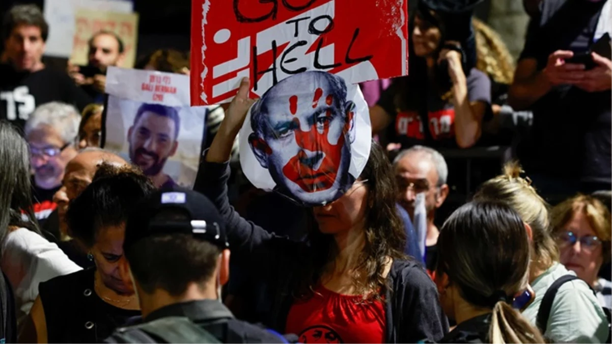 İsrailliler Netanyahu\'nun konutuna yürüyüp istifa çağrısında bulundular