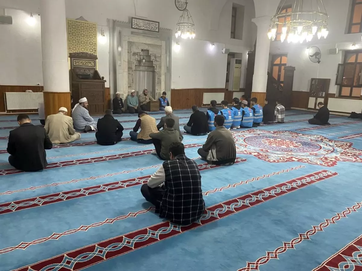 Adıyaman'da Filistinliler için dua edildi