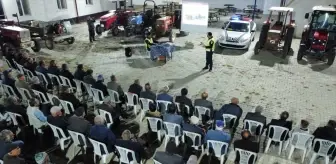 Afyonkarahisar'da 115 tarım aracı sürücüsüne eğitim verildi
